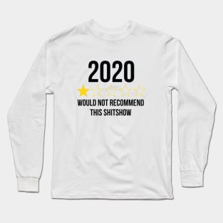 Would not recommend this shitshow Long Sleeve T-Shirt